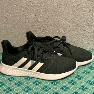 adidas womens Green and White Athletic Sneakers